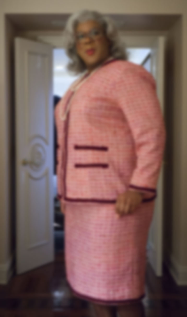 madea red dress Dressing Up as Madea for Halloween Fun